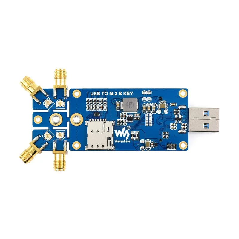 Waveshare 5G DONGLE Module w/ Quad Antennas, USB3.1 & M.2 Key B Interface - Image 5
