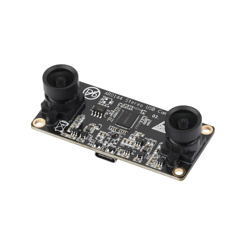 Waveshare AR0144 2MP Stereo USB Camera Module w/ 52mm Baseline