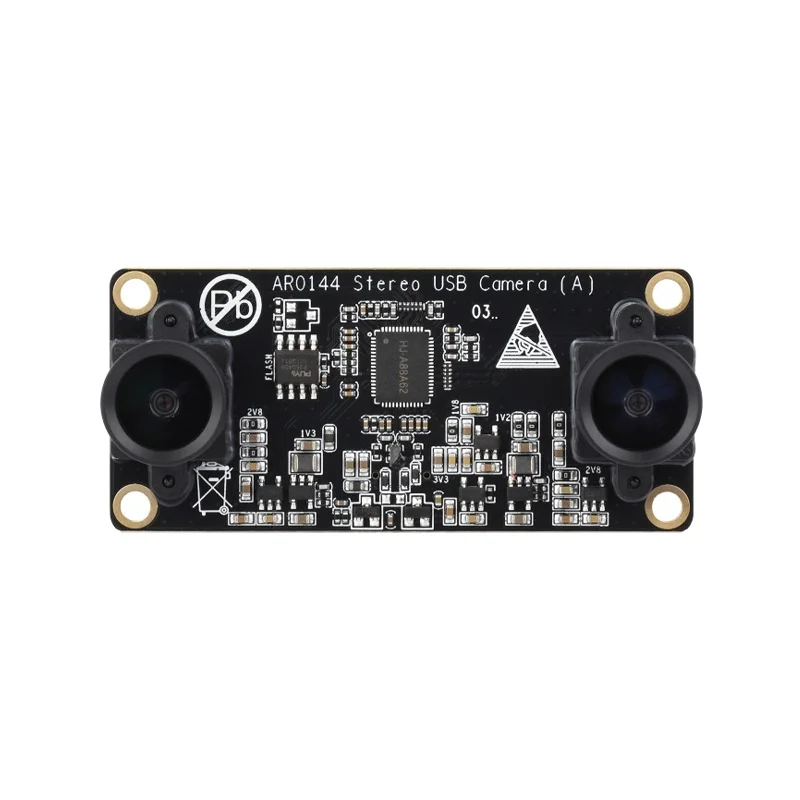Waveshare AR0144 2MP Stereo USB Camera Module w/ 52mm Baseline - Image 2