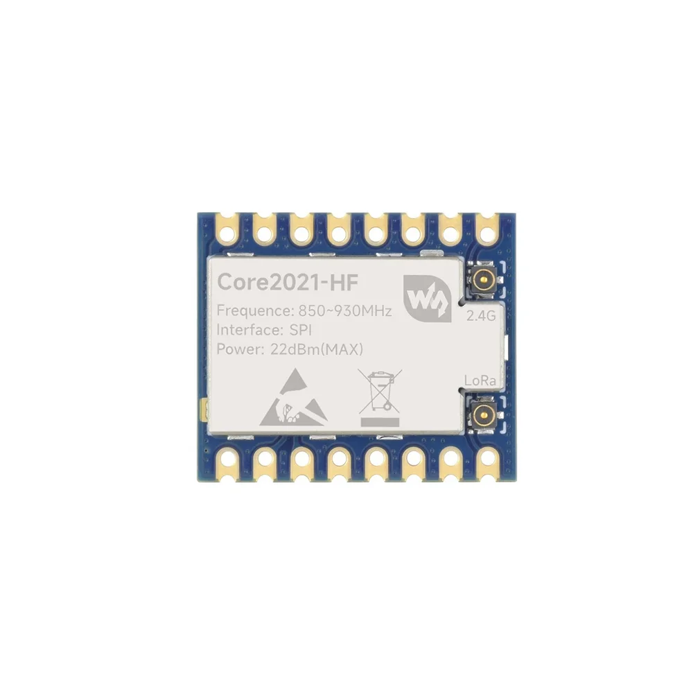 Waveshare Core2021-HF Dual-Band LoRa Module LR2021 Transceiver