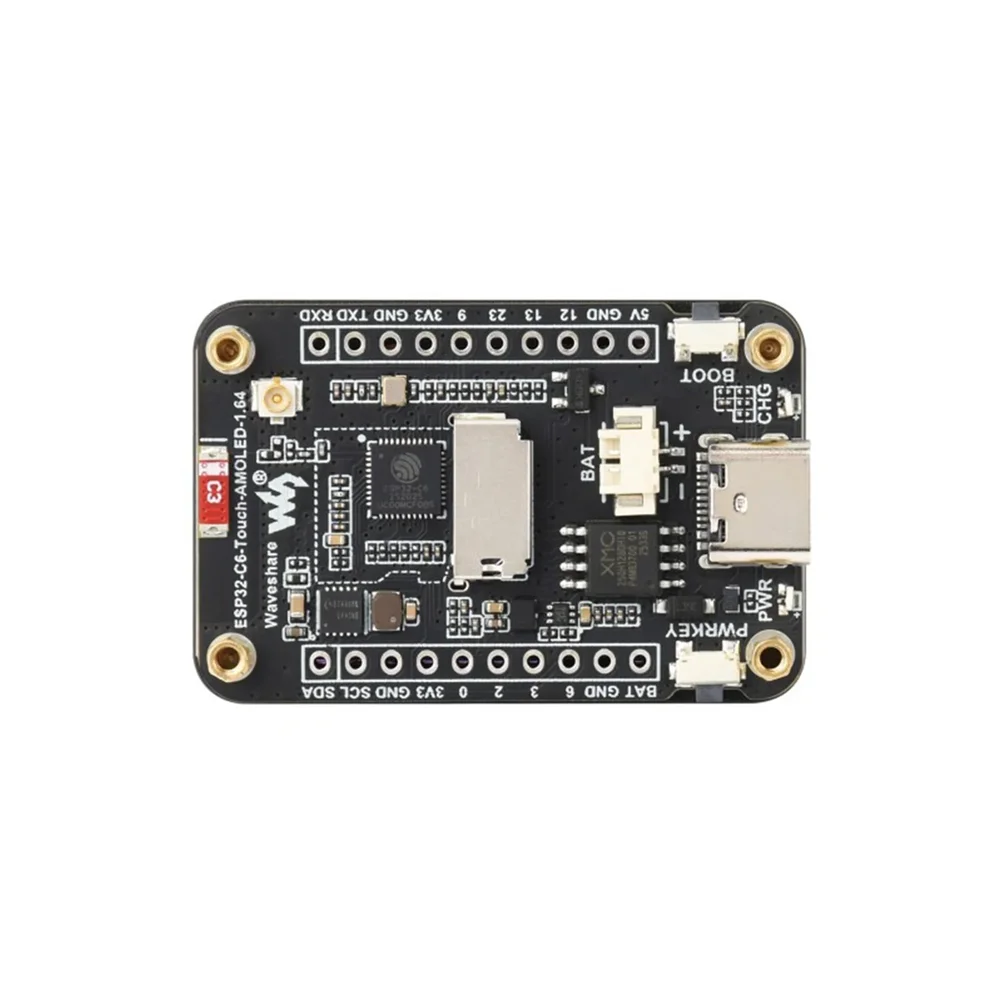 Waveshare ESP32-C6 1.64-Inch AMOLED Touch Display Dev Board - Image 4