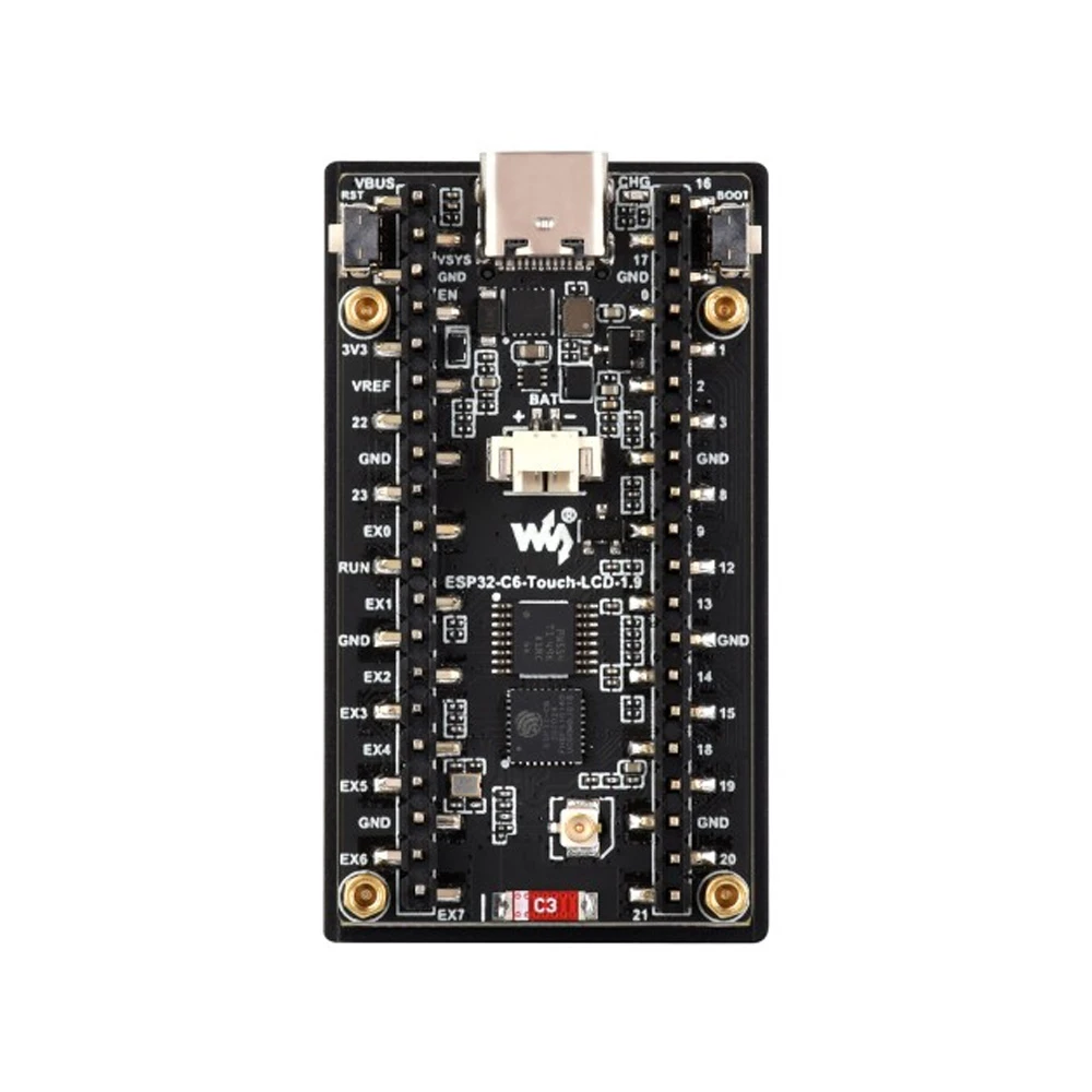 Waveshare ESP32-C6 1.9-Inch LCD Touch Display Dev Board - Image 4