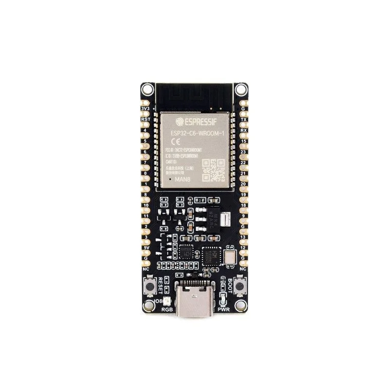 Waveshare ESP32-C6 Dev Board w/ WiFi 6, BLE 5, Zigbee & Thread - Image 2