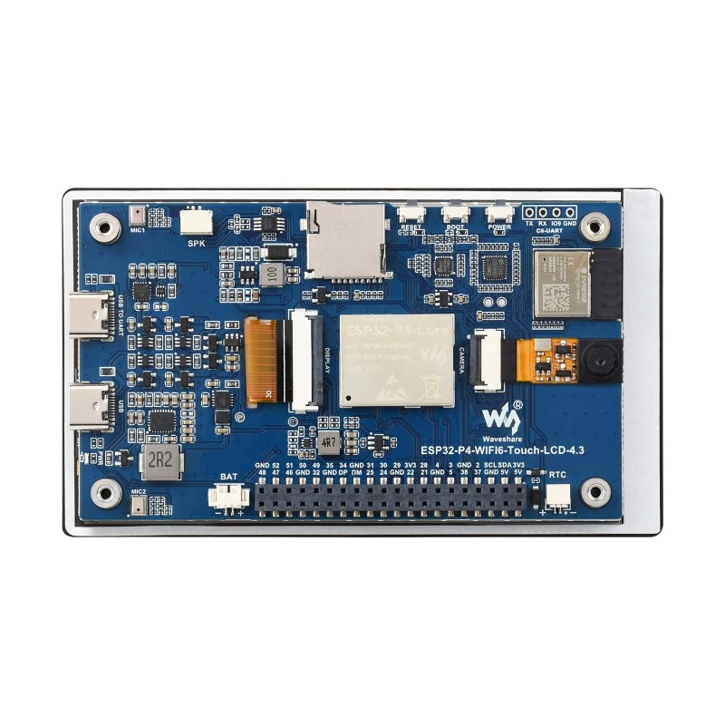 Waveshare ESP32-P4-WIFI6-Touch-LCD-4.3-C - 4.3" IPS Touch Display, Wi-Fi 6 & BLE 5 - Image 3