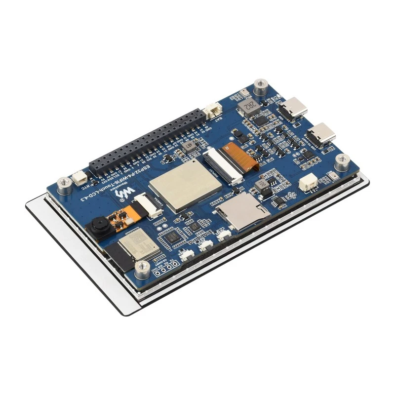 Waveshare ESP32-P4-WIFI6-Touch-LCD-4.3-C - 4.3" IPS Touch Display, Wi-Fi 6 & BLE 5 - Image 4