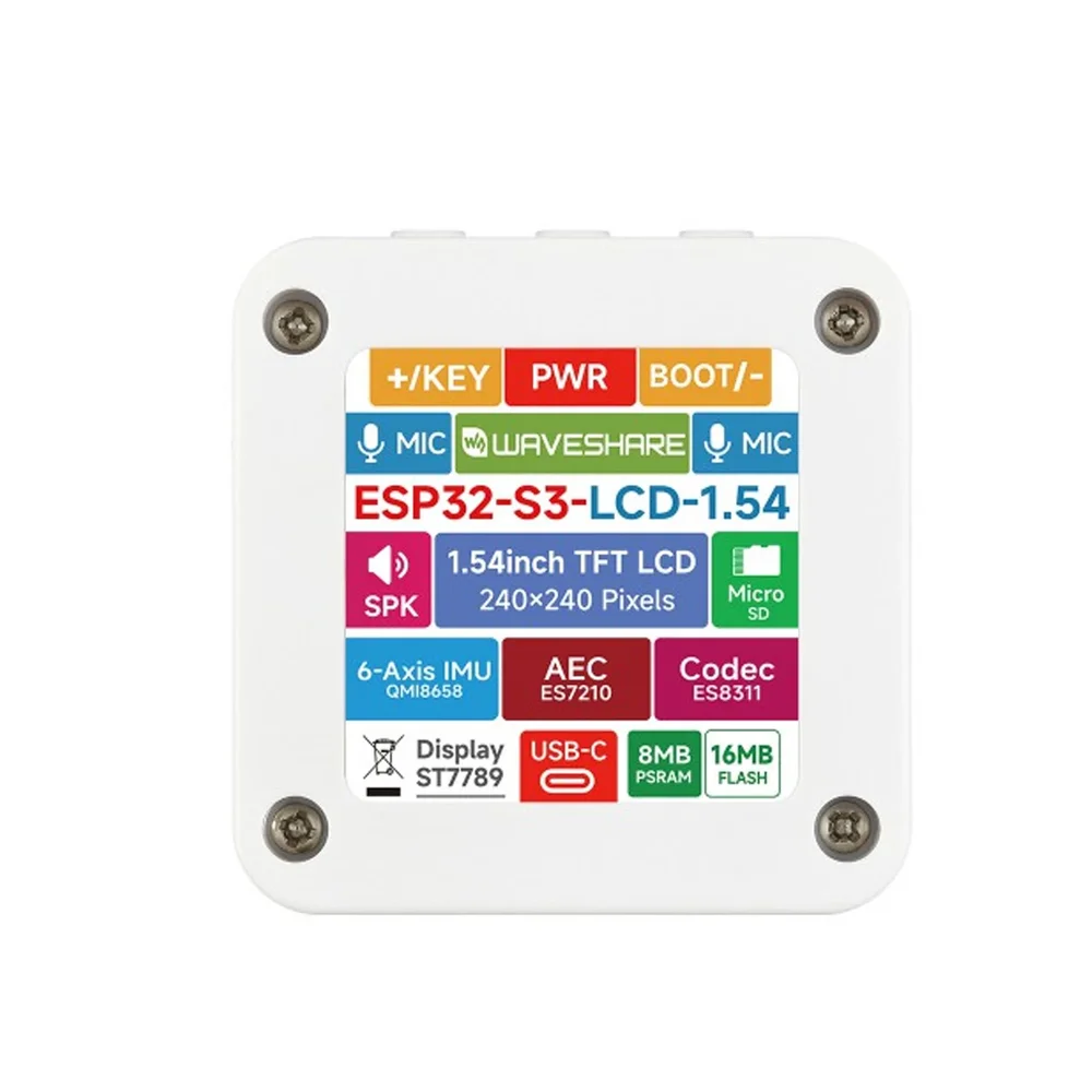Waveshare ESP32-S3 1.54-Inch IPS LCD Display Board w/ IMU - Image 3