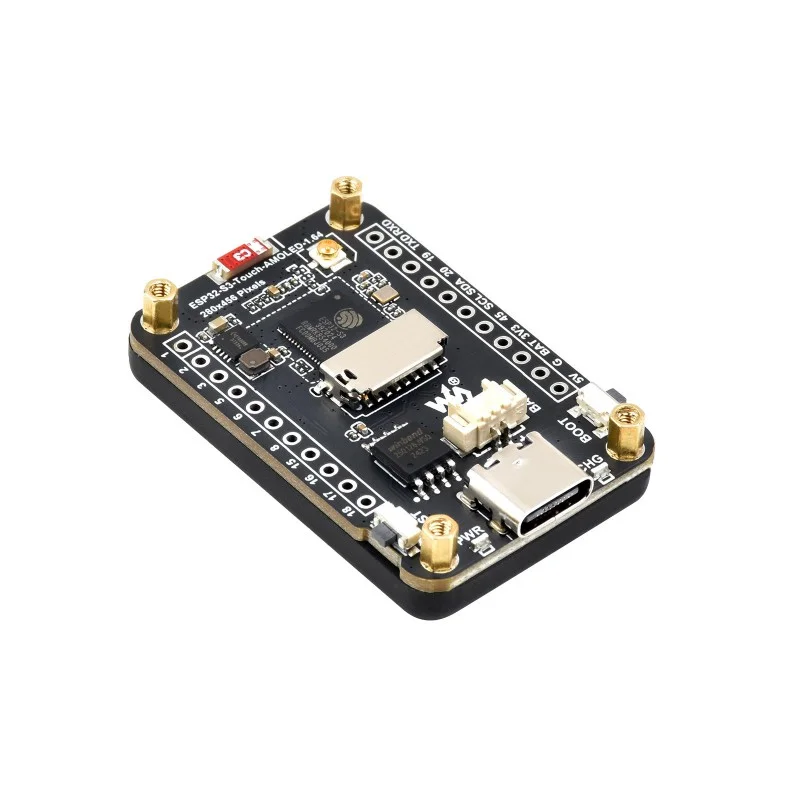 Waveshare ESP32-S3 1.64-Inch AMOLED Touch Display Development Board - Image 4