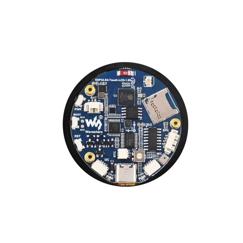 Waveshare ESP32-S3 1.85-Inch Round Display Dev Board w/ Touch - Image 3