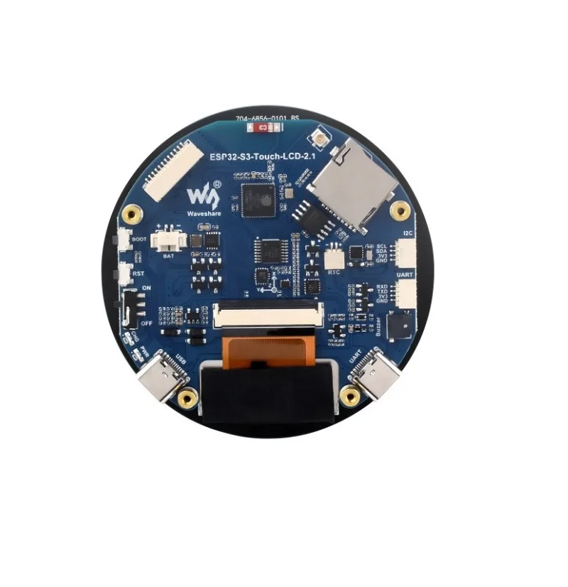 Waveshare ESP32-S3 2.1-Inch Capacitive Touch Round Display Development Board - Image 3