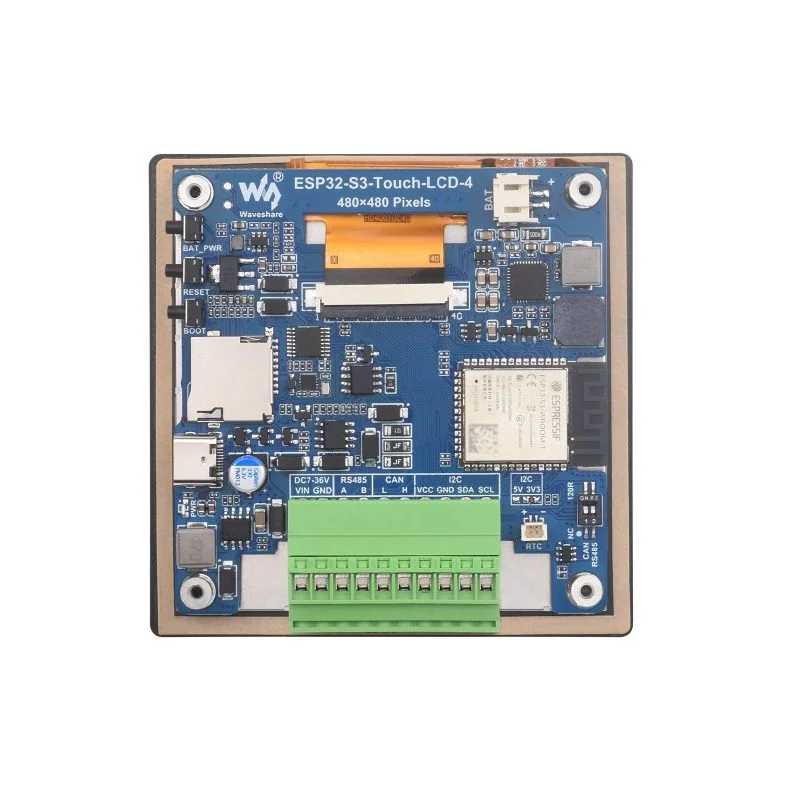 Waveshare ESP32-S3 4-Inch 480×480 Capacitive Touch Display Dev Board - Image 4