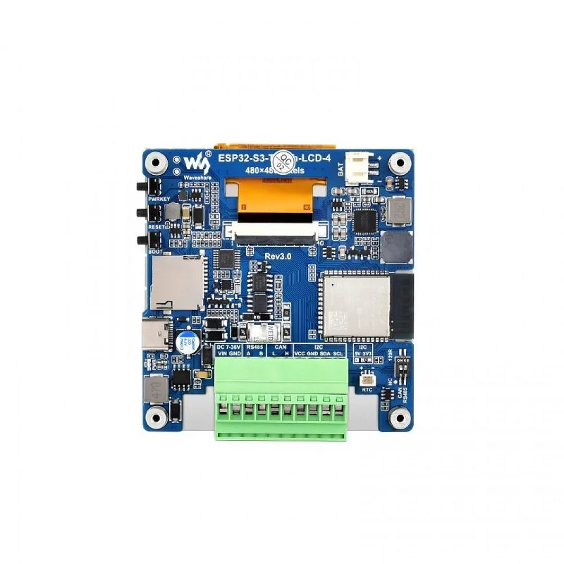 Waveshare ESP32-S3 4-Inch LCD Display Development Board w/ Touch - Image 3