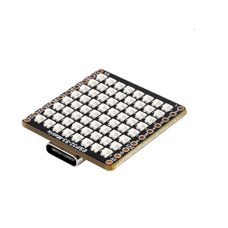 Waveshare ESP32-S3 Development Board w/ 8x8 RGB LED Matrix & QMI8658C Sensor