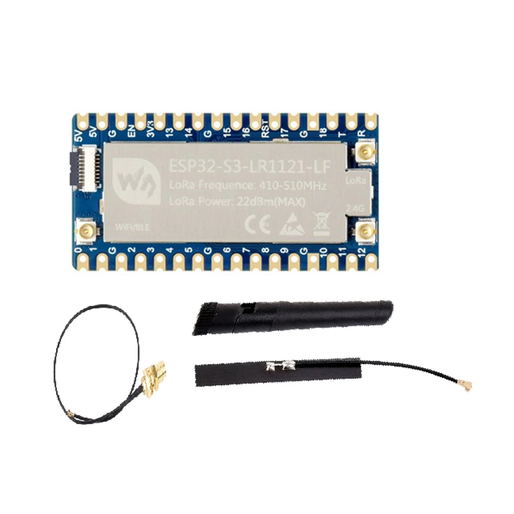 Waveshare ESP32-S3 LoRa Development Board w/ LR1121 RF Chip LF Version - Image 6