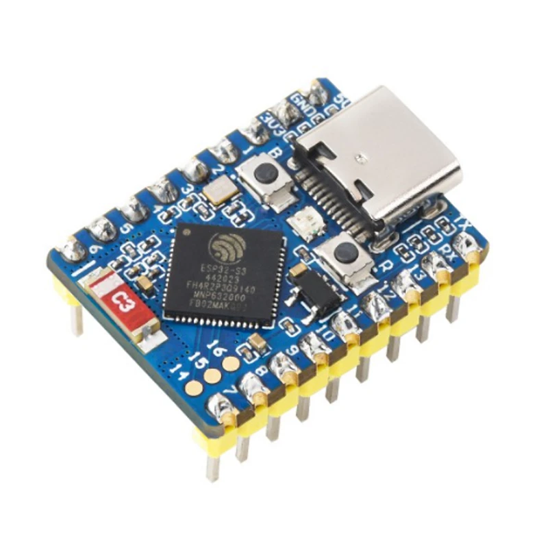 Waveshare ESP32-S3 Mini Development Board w/ ESP32-S3FH4R2 4MB Flash 2MB PSRAM - Image 3