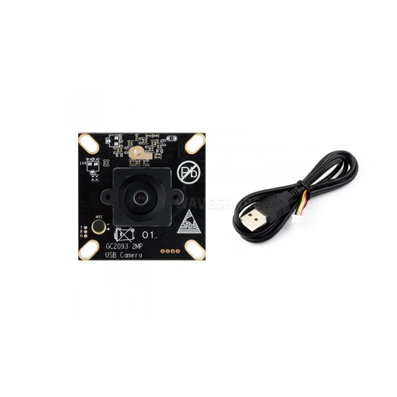 Waveshare GC2093 2MP USB Camera Module w/ 105dB WDR & Microphone - Image 4