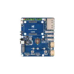 Waveshare Gigabit / 2.5G Dual Ethernet Base Board for Raspberry Pi CM5
