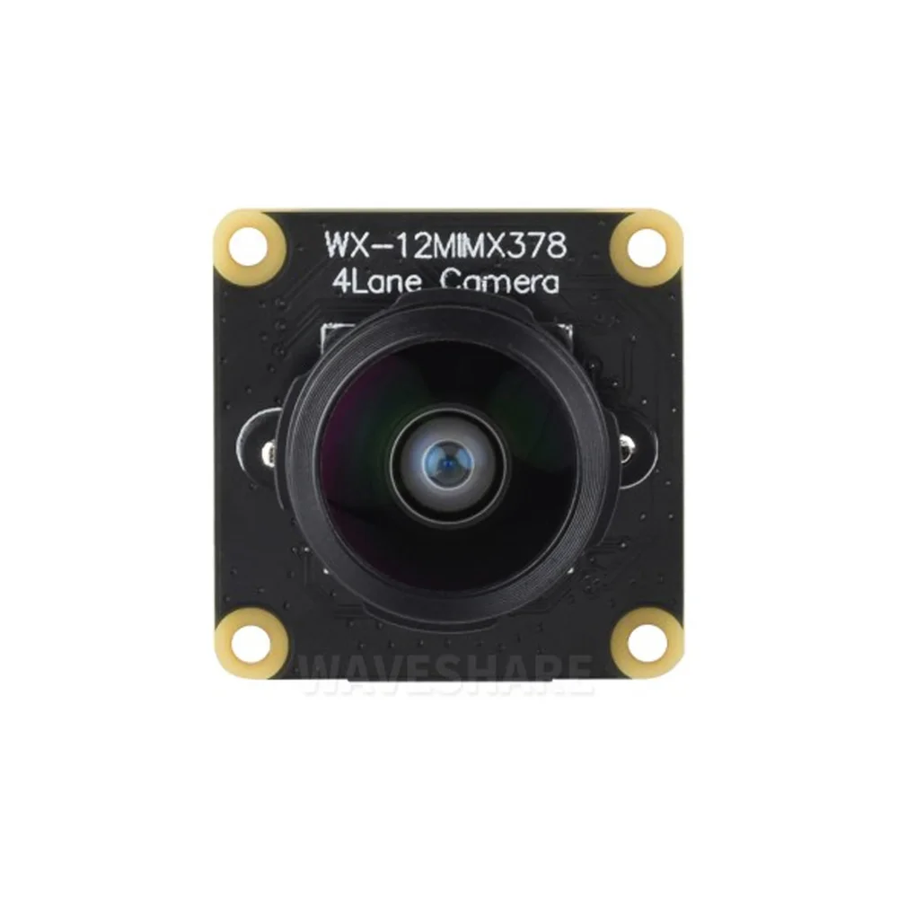 Waveshare IMX378-190 12.3MP Fisheye Lens Camera for Raspberry Pi - Image 2