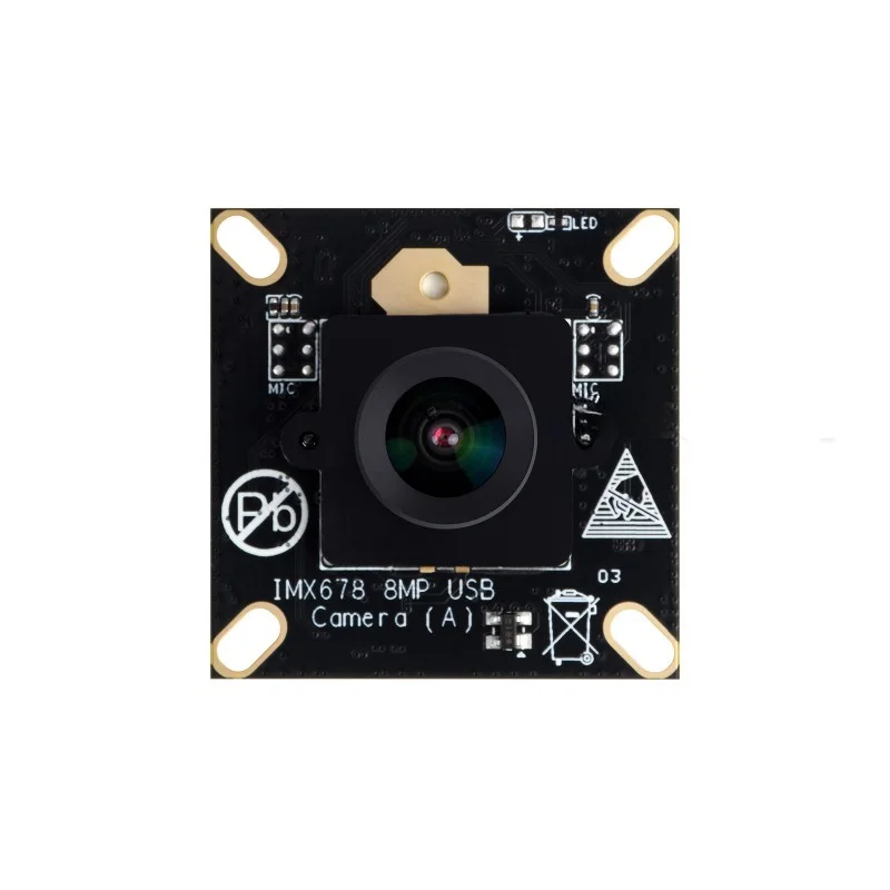 Waveshare IMX678 8MP USB2.0 Camera Module w/ 4.2mm Lens - Image 2