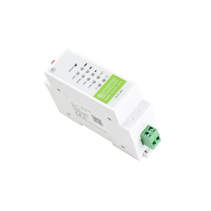 Waveshare Industrial 4G RS485 to LTE Cat4 DIN Rail Gateway (EU) - Image 2