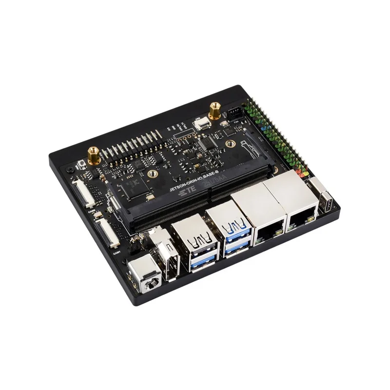 Waveshare Jetson Orin Nano/NX Super Dual Ethernet Base Board - Image 3