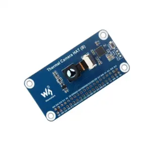 Waveshare Long-wave IR Thermal Imaging Camera HAT (B) for Raspberry Pi, 90° FOV, 80Ã—62 Pixels