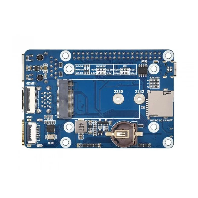 Waveshare Mini Base Board (B) for Raspberry Pi Compute Module 5 - Image 3