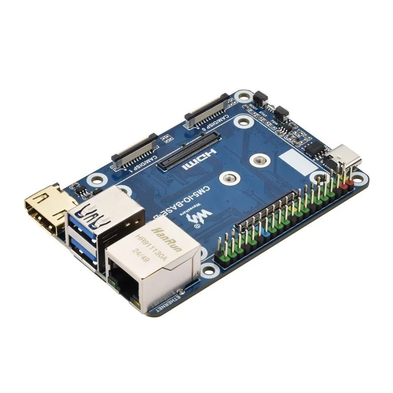 Waveshare Mini Base Board (B) for Raspberry Pi Compute Module 5 - Image 4