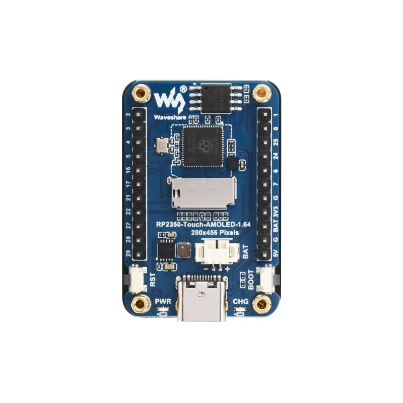 Waveshare RP2350 1.64-Inch AMOLED Display Dev Board w/ Accelerometer & Gyroscope - Image 4