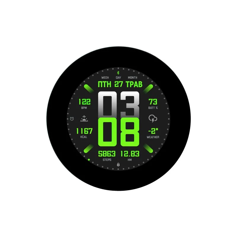 Waveshare RP2350 2.1-Inch Round IPS Capacitive Touch Display Dev Board