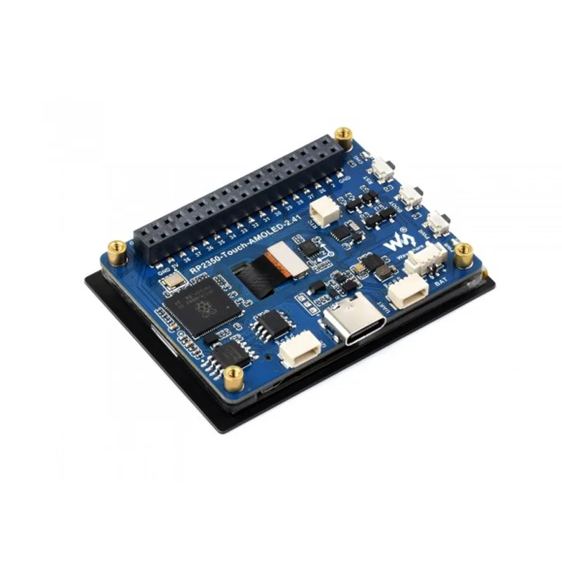 Waveshare RP2350 2.41-Inch AMOLED Touch Display Development Board - Image 2
