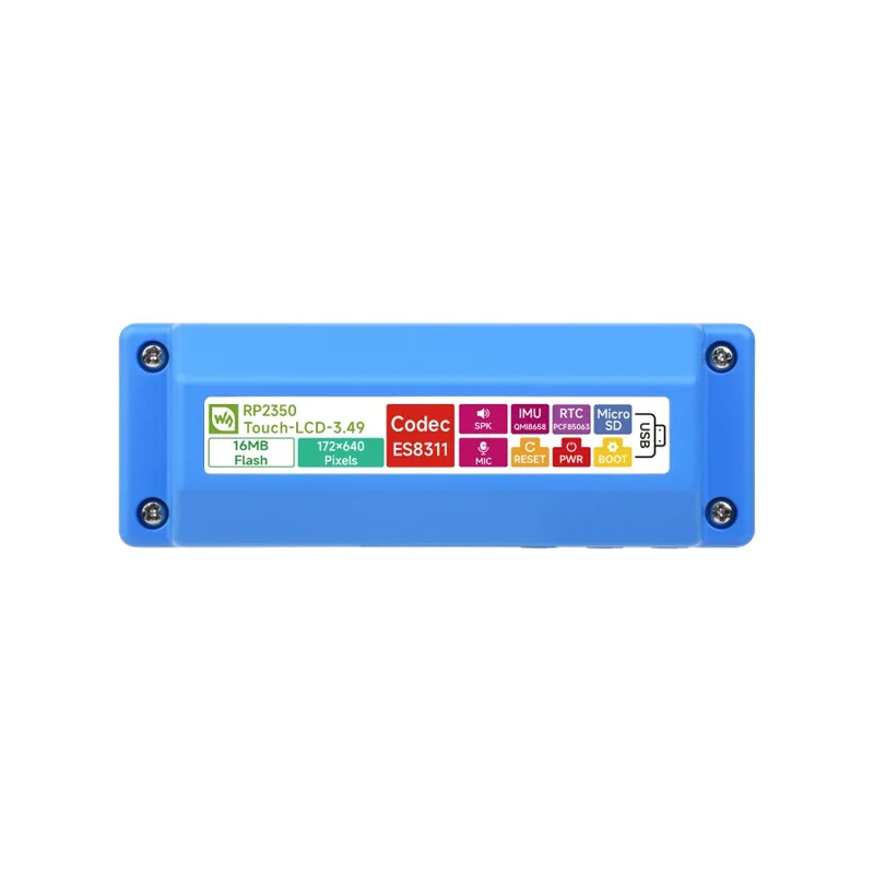 Waveshare RP2350 Development Board w/ 3.49-Inch IPS Capacitive Touch Display - Image 3