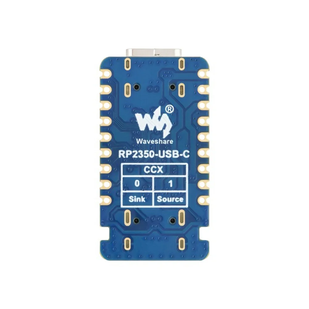 Waveshare RP2350-USB-C Development Board w/ RP2350A Dual-Core ARM/RISC-V - Image 3