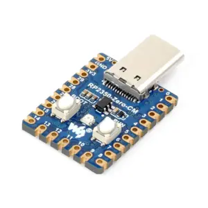 Waveshare RP2350-Zero-CM Mini Development Board, Dual-Core RP2350A, Castellated