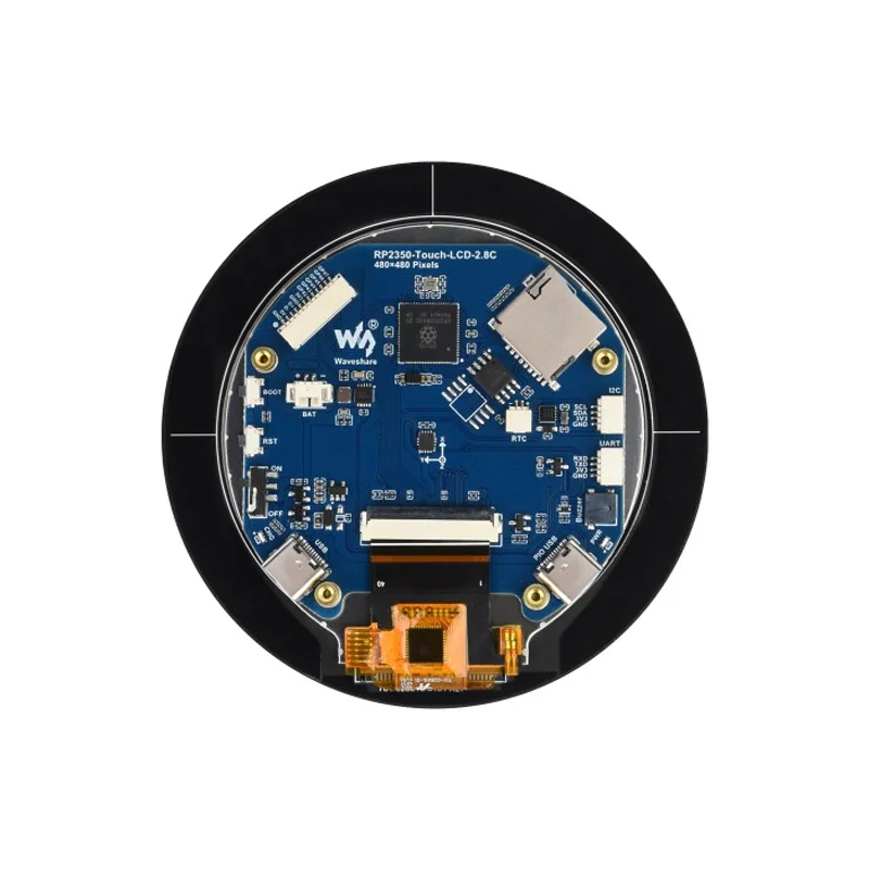 Waveshare RP2350B 2.8-Inch Round Display Development Board - Image 2