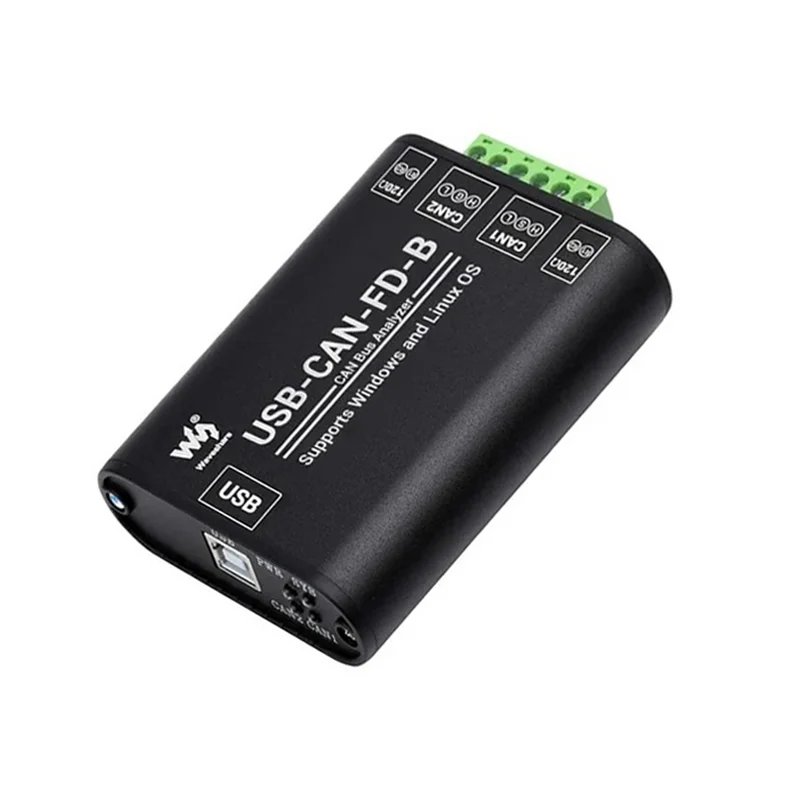 Waveshare USB-CAN-FD-B CAN/CAN FD Bus Data Analyzer