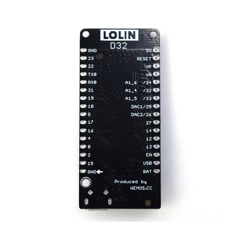 Wemos LOLIN D32 V1.0.0 ESP32-WROOM-32 Dev Board - Image 2