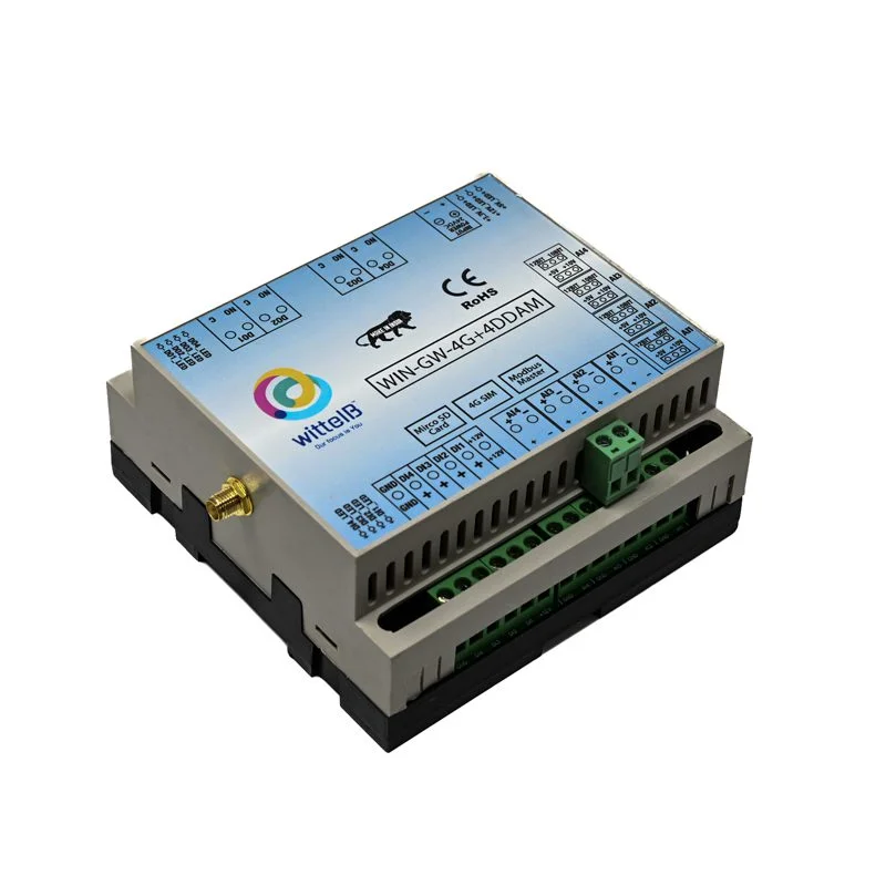Wittelb RS485 to 4G MQTT IoT Gateway w/ Built-in IO
