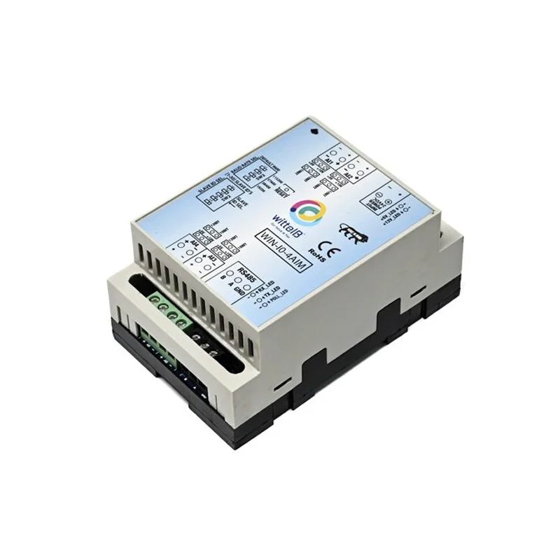Wittelb WIN-IO-4AIM 4-Port Analog Input to Modbus RS485 Converter (12-Bit)