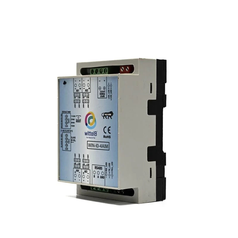 Wittelb WIN-IO-4AIM 4-Port Analog Input to Modbus RS485 Converter (12-Bit) - Image 3