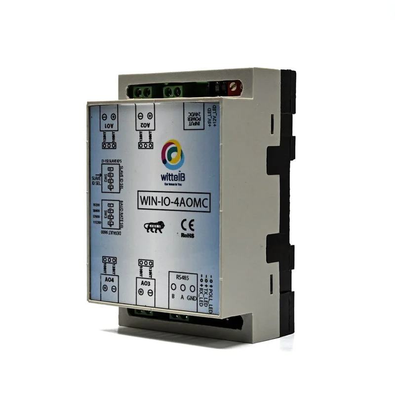 Wittelb WIN-IO-4AOMC 4-Port Analog Output to Modbus RS485 Converter - Image 3