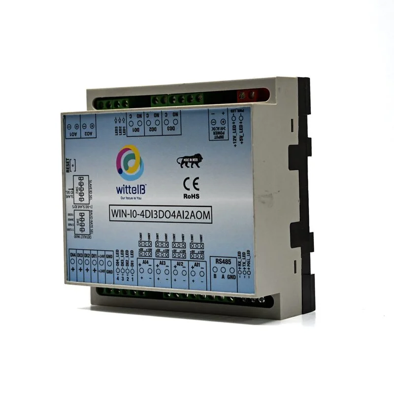 Wittelb WIN-IO-4DI3DO4AI2AOM I/O Module, 4DI/3DO/4AI/2AO, Modbus RS485 - Image 3