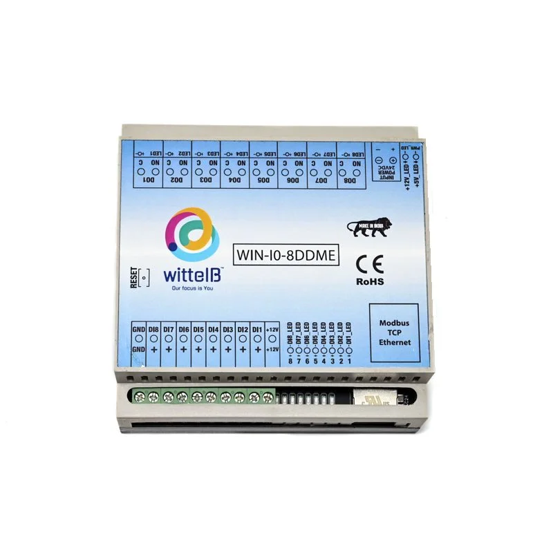 Wittelb WIN-IO-8DDME-IO Module 8DI 8DO Modbus TCP - Image 2