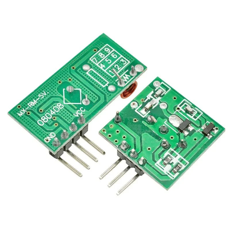 XY-MK-5V RF Transmitter Receiver Module 433MHz Wireless Link Kit - Image 3