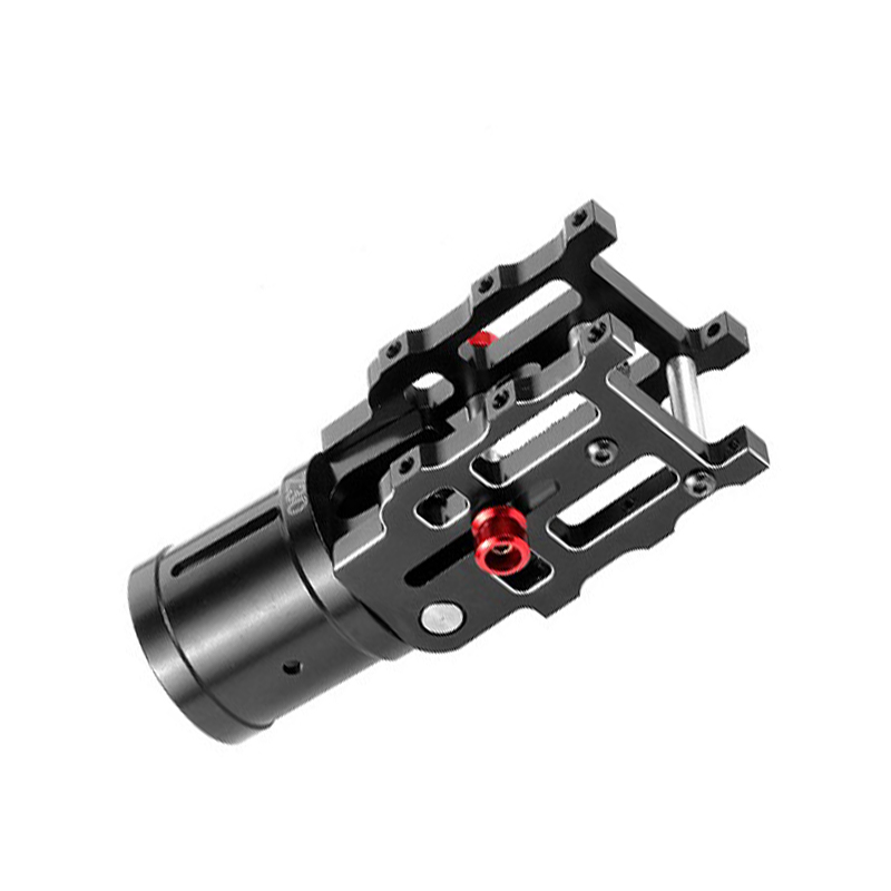 Z30 Aluminum Folding Arm Tube Joint - Round Head, Double Screw