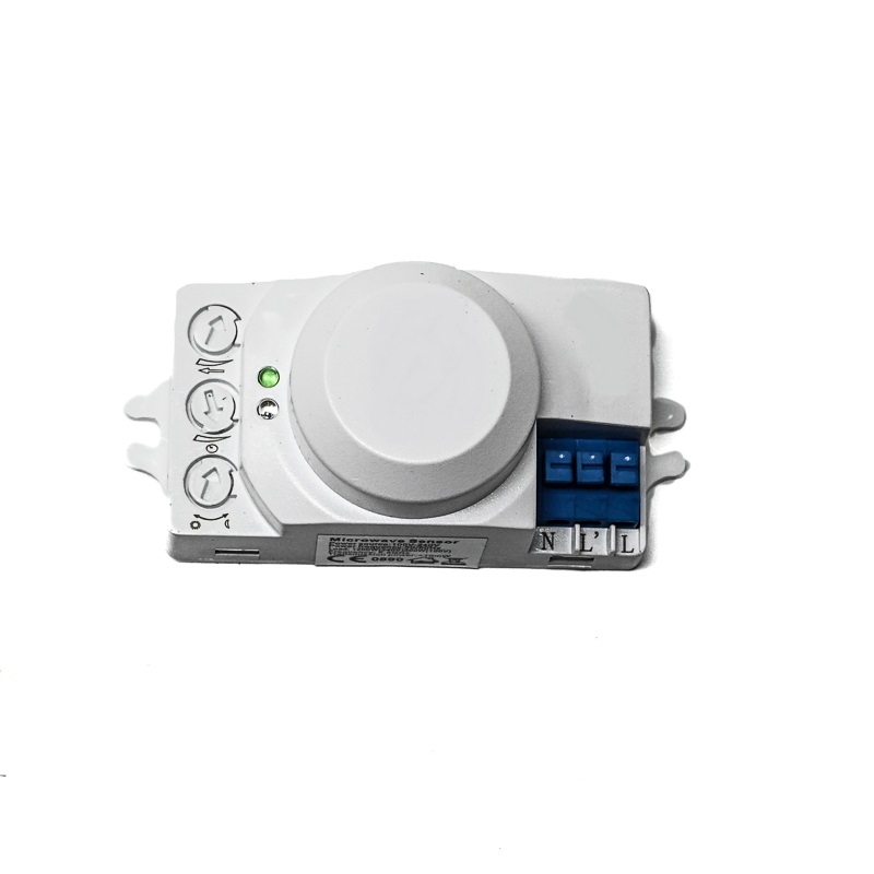 5.8G V05F Radar Motion Sensor AC100-240V - 360° Detection, 2-8m Range