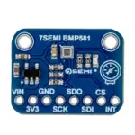 7Semi BMP581 Barometric Pressure & Altitude Sensor Breakout, 622Hz, Range: 30 to 125kPa
