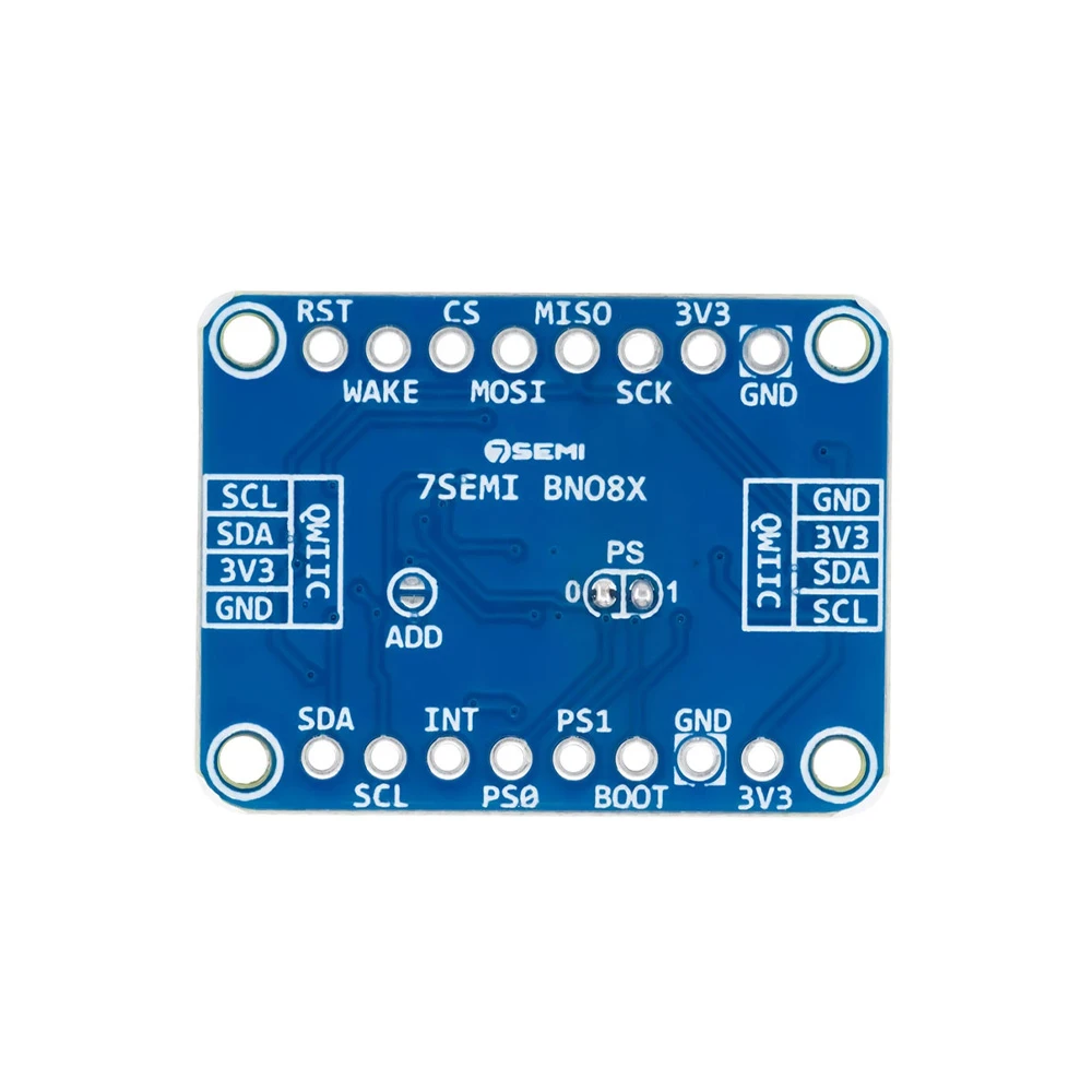 7Semi BNO086 9-DOF IMU Fusion Breakout Qwiic - SH-2 MotionEngine, I2C/SPI/UART - Image 3
