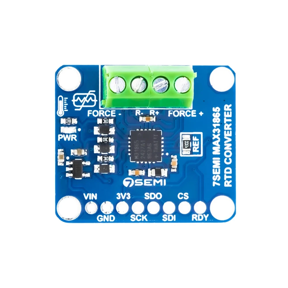 7Semi MAX31865 RTD Temperature Sensor Amplifier Breakout Board - SPI Interface - Image 2