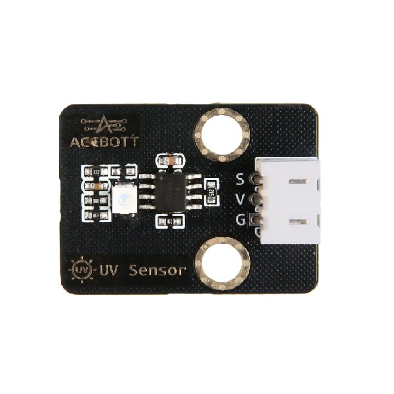 ACEBOTT UV Sensor Module Easy-Plug - 200-370nm, 0-5V Analog Output for ESP32/Arduino - Image 2