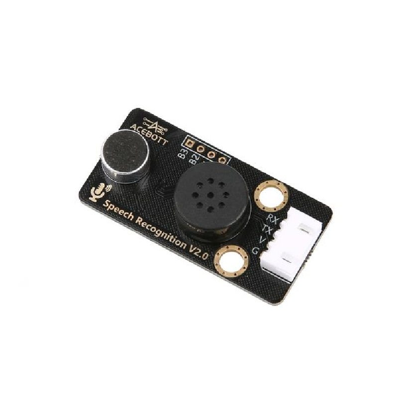 ACEBOTT Voice Recognition Module V2.0 Broadcast Easy-Plug - ESP32/Arduino Compatible - Image 2